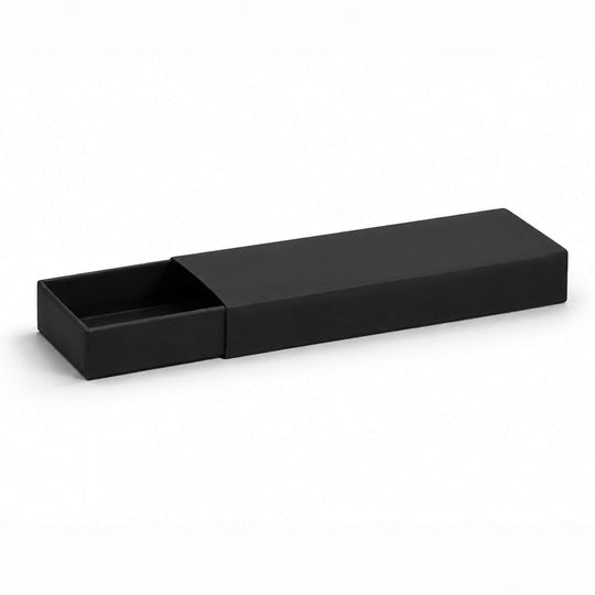 Caixas de presente estilo caixa de fósforos em preto ou branco
