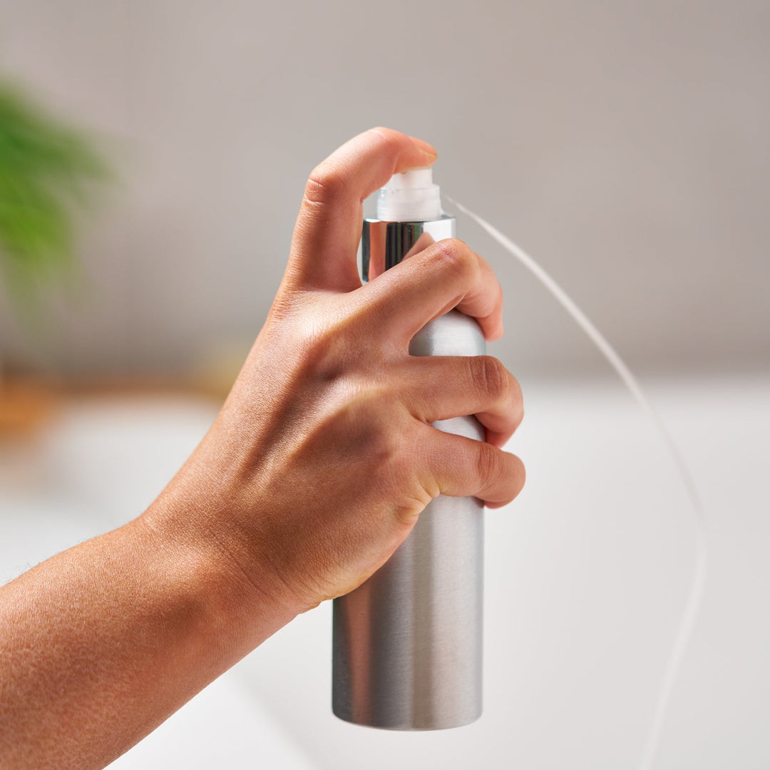 Spray de 24 mm &  Tampas com bomba (410 GPI) | Para garrafas de alumínio &  Cosméticos